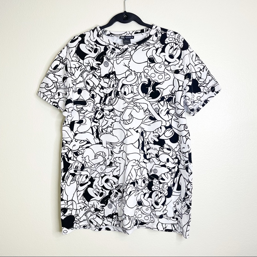 Zara x Disney Mickey & friends t shirt dress